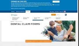 
							         Dental Claim Forms | Cigna UK								  
							    