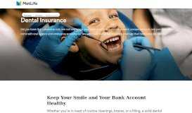 
							         Dental Insurance | MetLife								  
							    