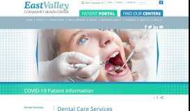 
							         Dental Services - East Valley Community Health Center								  
							    