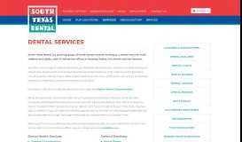 
							         Dental Services | South Texas Dental								  
							    
