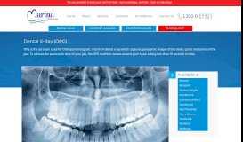 
							         Dental X-Ray – Marina Radiology								  
							    
