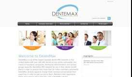 
							         DenteMax Home | DenteMax Dental PPO Network								  
							    