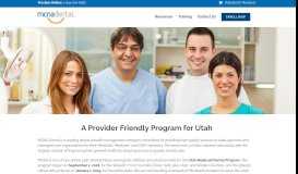 
							         Dentists – MCNA Dental: Utah Medicaid								  
							    