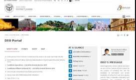
							         DEO Portal | District Jhansi, Government of Uttar Pradesh | India								  
							    