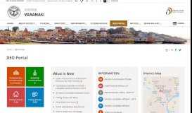 
							         DEO Portal | District Varanasi, Government of Uttar Pradesh | India								  
							    