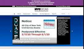 
							         Department of Citywide Administrative Services (DCAS)								  
							    