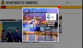 
							         Department of Commerce, Launch Trade Information Portal on 20th ...								  
							    