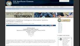 
							         Department of Defense Intelligence Information Systems ...								  
							    