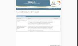 
							         Department of Education Fixed Term and Relief Employment Register								  
							    