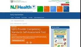 
							         Department of Health | Early Intervention - NJ.gov								  
							    
