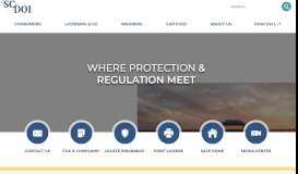 
							         Department of Insurance, SC - Official Website | Official Website								  
							    