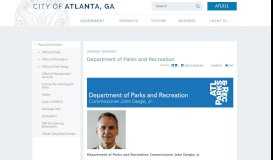 
							         Department of Parks and Recreation | Atlanta, GA								  
							    