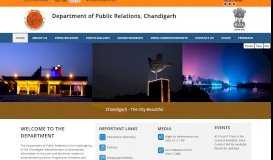 
							         Department of Public Relations, Chandigarh |								  
							    