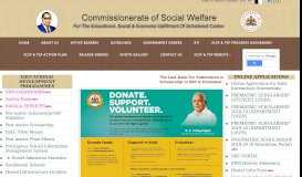 
							         Department of Social Welfare, Karnataka								  
							    