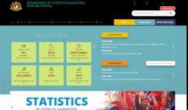 
							         Department of Statistics Malaysia Official Portal								  
							    