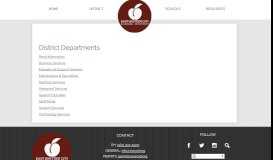 
							         Department Pages | East Whittier City School District								  
							    