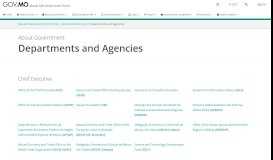 
							         Departments and Agencies – Macao SAR Government Portal								  
							    