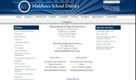 
							         Departments Special Services Community Resources								  
							    