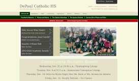 
							         DePaul Catholic High School								  
							    