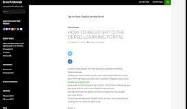 
							         DepEd Learning Portal | Bruce Kimbrough								  
							    
