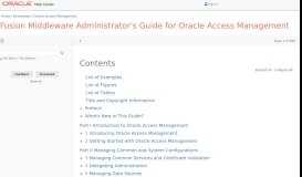 
							         Deploying the Access Portal Service - Oracle Docs								  
							    