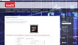
							         Deposit Method - IronFX The Best Solid Trading								  
							    