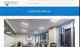 
							         Deposition Services | Veritext Legal Solutions								  
							    