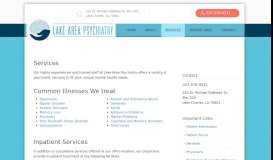 
							         Depression - Services « Lake Area Psychiatry								  
							    