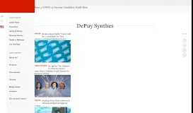 
							         DePuy Synthes | Johnson & Johnson								  
							    
