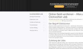 
							         Der Job als Clickworker - Online Geld verdienen								  
							    