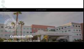 
							         Dermatologists & Skin Specialists | LVSCC Centennial Hills								  
							    