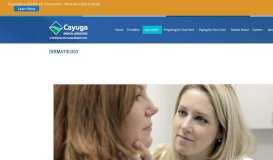 
							         Dermatology - Cayuga Medical Associates								  
							    
