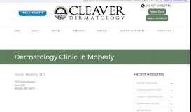 
							         Dermatology Clinic in Moberly - Kirksville, MO Dermatologist								  
							    