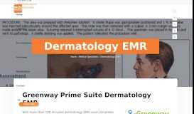 
							         Dermatology EMR | Greenway Prime Suite for Dermatologists ...								  
							    