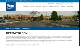 
							         Dermatology Lebanon, Indiana (IN), Witham Health Services								  
							    