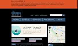
							         Dermatology | The Oregon Clinic								  
							    