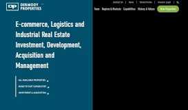 
							         Dermody Properties: Logistics Real Estate & Industrial RE Developers								  
							    