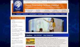
							         Derry Township School District / DTSD Homepage								  
							    