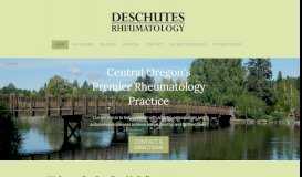 
							         Deschutes Rheumatology - Bend, OR Arthritis Physicians								  
							    