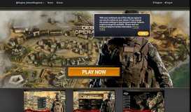 
							         Desert Operations - The Free2Play Military Browsergame								  
							    