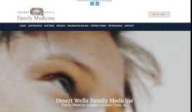 
							         Desert Wells Family Medicine								  
							    
