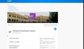 
							         Desh Bhagat University, Gobindgarh - Reviews, Fees ... - CBSE								  
							    