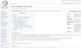 
							         Desh Bhagat University - Wikipedia								  
							    