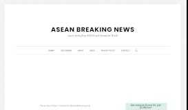 
							         Desh bidesh web portal – Asean Breaking News								  
							    
