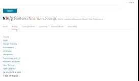 
							         Design a Brilliant SharePoint Intranet - Nielsen Norman Group								  
							    