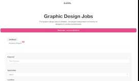 
							         Design Jobs | Dribbble								  
							    