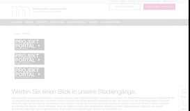 
							         Design Portal - Hochschule Macromedia								  
							    