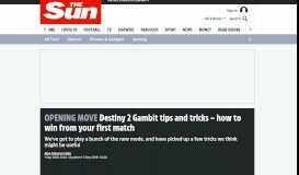 
							         Destiny 2 Gambit tips and tricks - how to win from your first match								  
							    