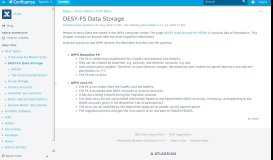 
							         DESY-FS Data Storage - DESY Confluence								  
							    