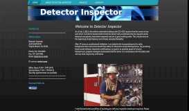 
							         Detector Inspector - Home								  
							    